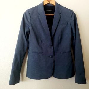 Banana Republic Factory Gray Blue Button Blazer 2